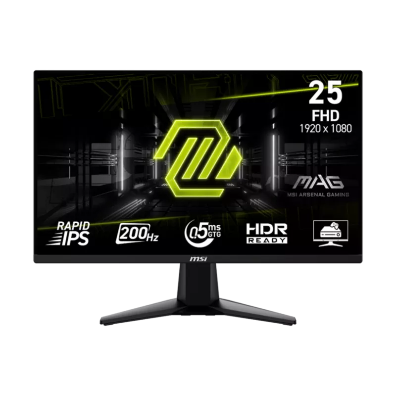 Monitor MSI MAG 255F E20 24.5" FHD 200Hz 0.5ms Rapid IPS