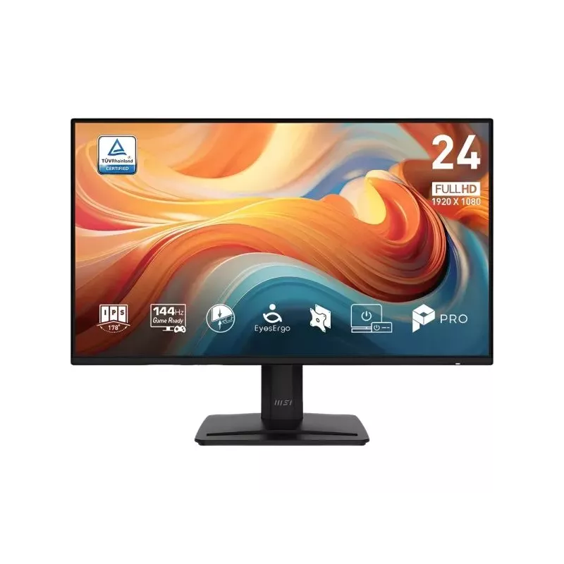 Monitor MSI PRO MP242 E14A 23.8" FHD 144Hz 1ms IPS HDMI VGA