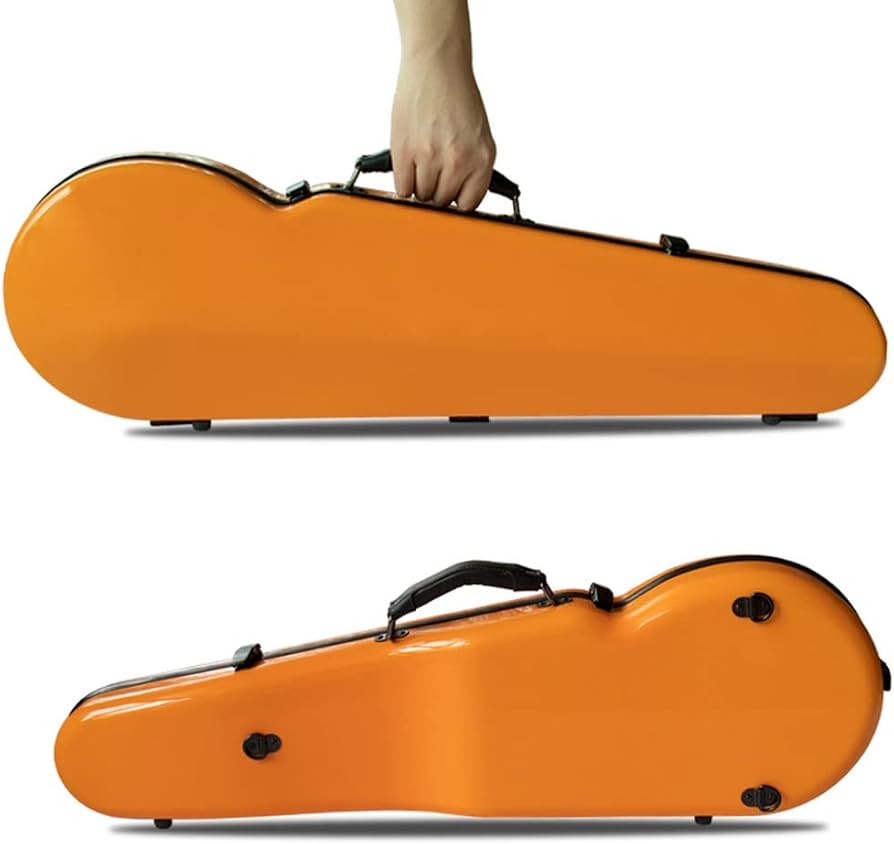 ESTUCHE PARA VIOLIN COLOR NARANJA