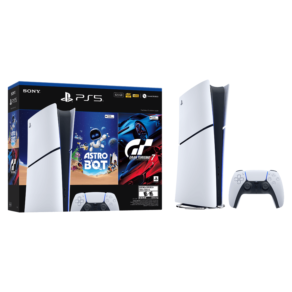 PlayStation 5 Slim 825GB Digital Astro Bot + Gran Turismo 7