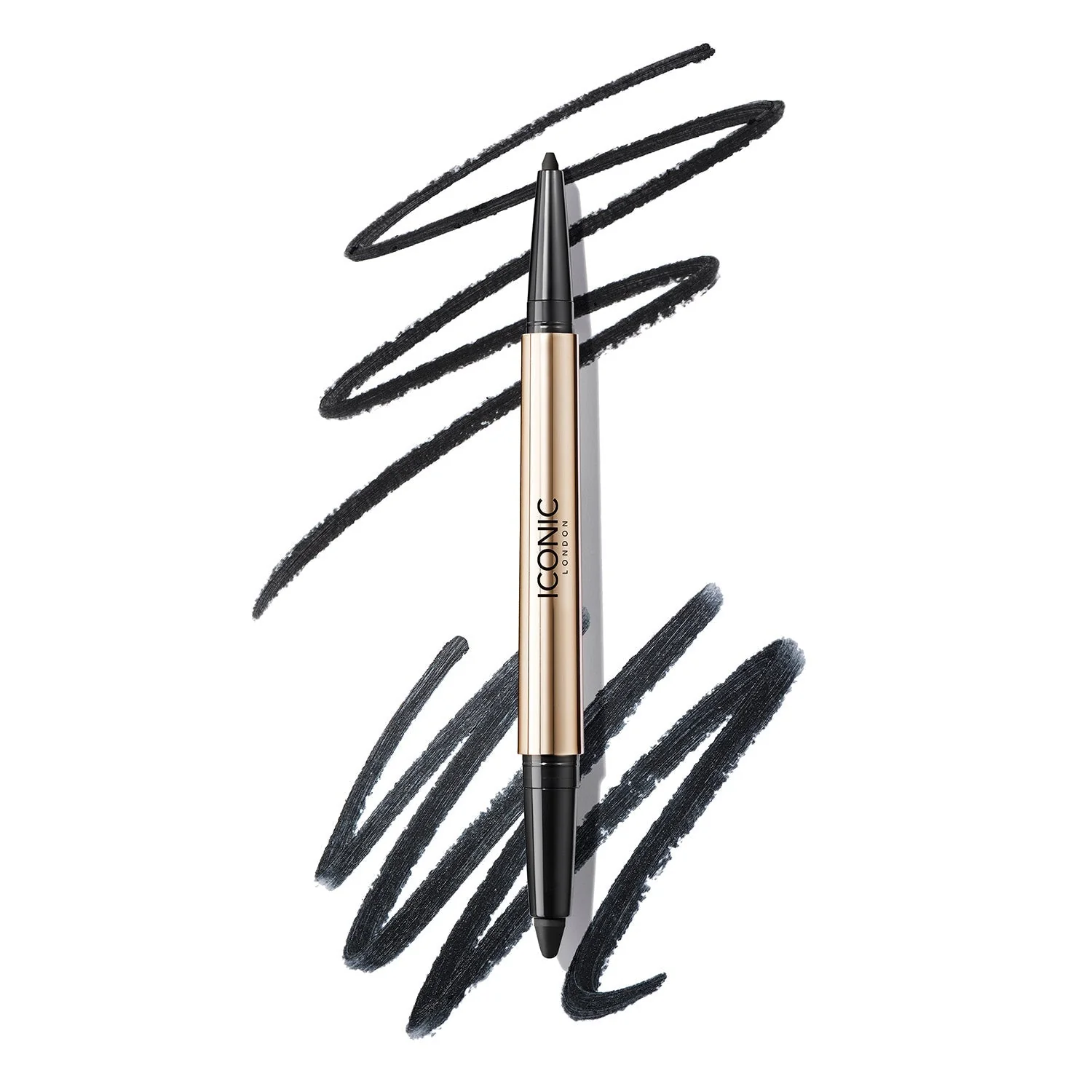ICONIC LONDON SMOKEY EYE DUO KAJAL - MIDNIGHT BLACK