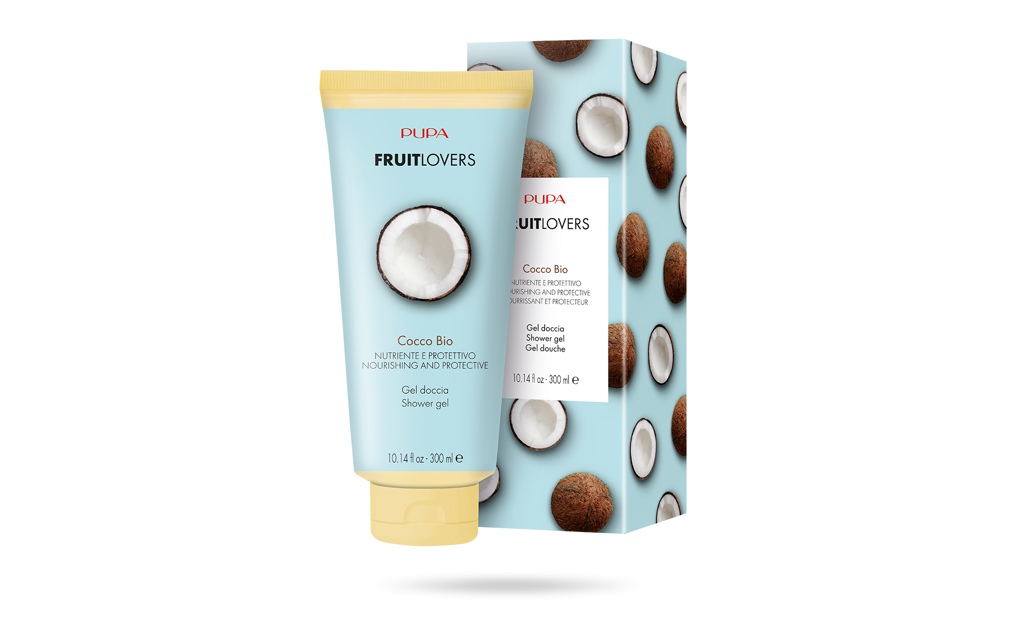 FRUIT LOVERS SHOWER GEL COCONUT 300 ML