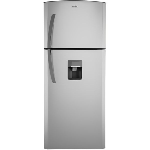 Heladera MABE 340L Frío Seco 2 Puertas Inox Dispenser