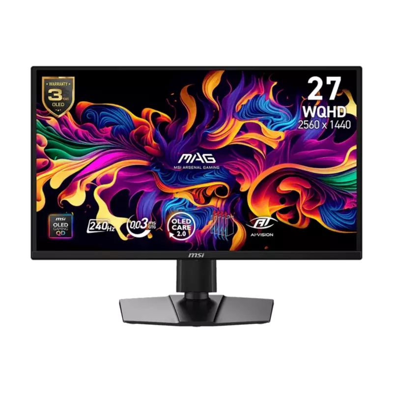 Monitor MSI MAG 272QP QDOLED X24 26.5" WQHD 240Hz 0.03ms HDR