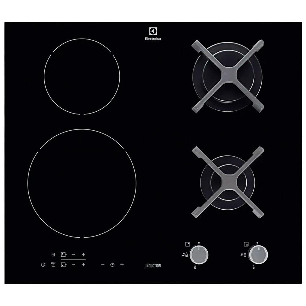 ANAFE ELECTROLUX HIBRIDO 2 GAS 2 INDUCCIÓN 9 NIVELES DE POTENCIA