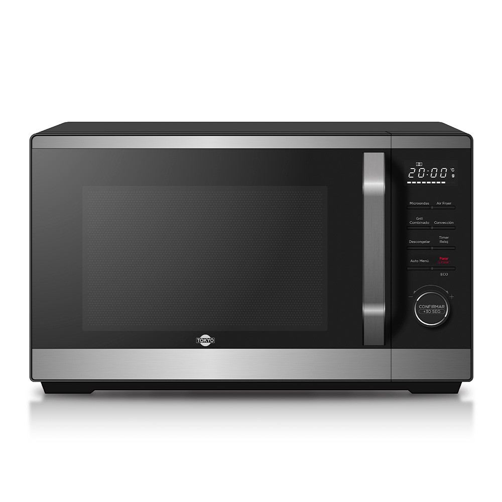Microondas Airfryer+Grill Tokyo 23L interior acero inox 1300