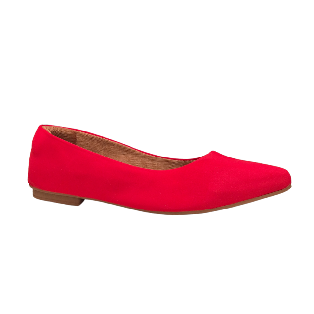 MENINA FLOR 988 CHATITA NOBUCK ROJO