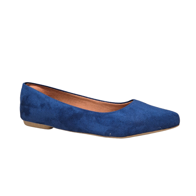 MENINA FLOR 906 CHATITA NOBUCK AZUL FRANCIA