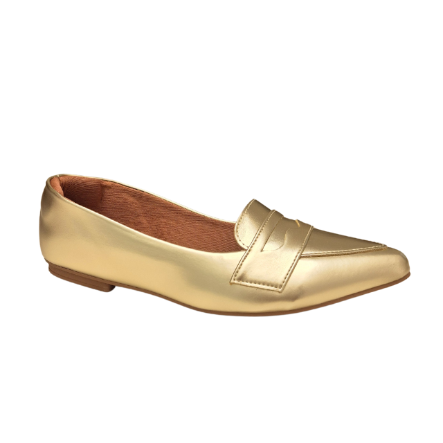 MENINA FLOR 973 CHATITA METALIZADO ORO LIGHT