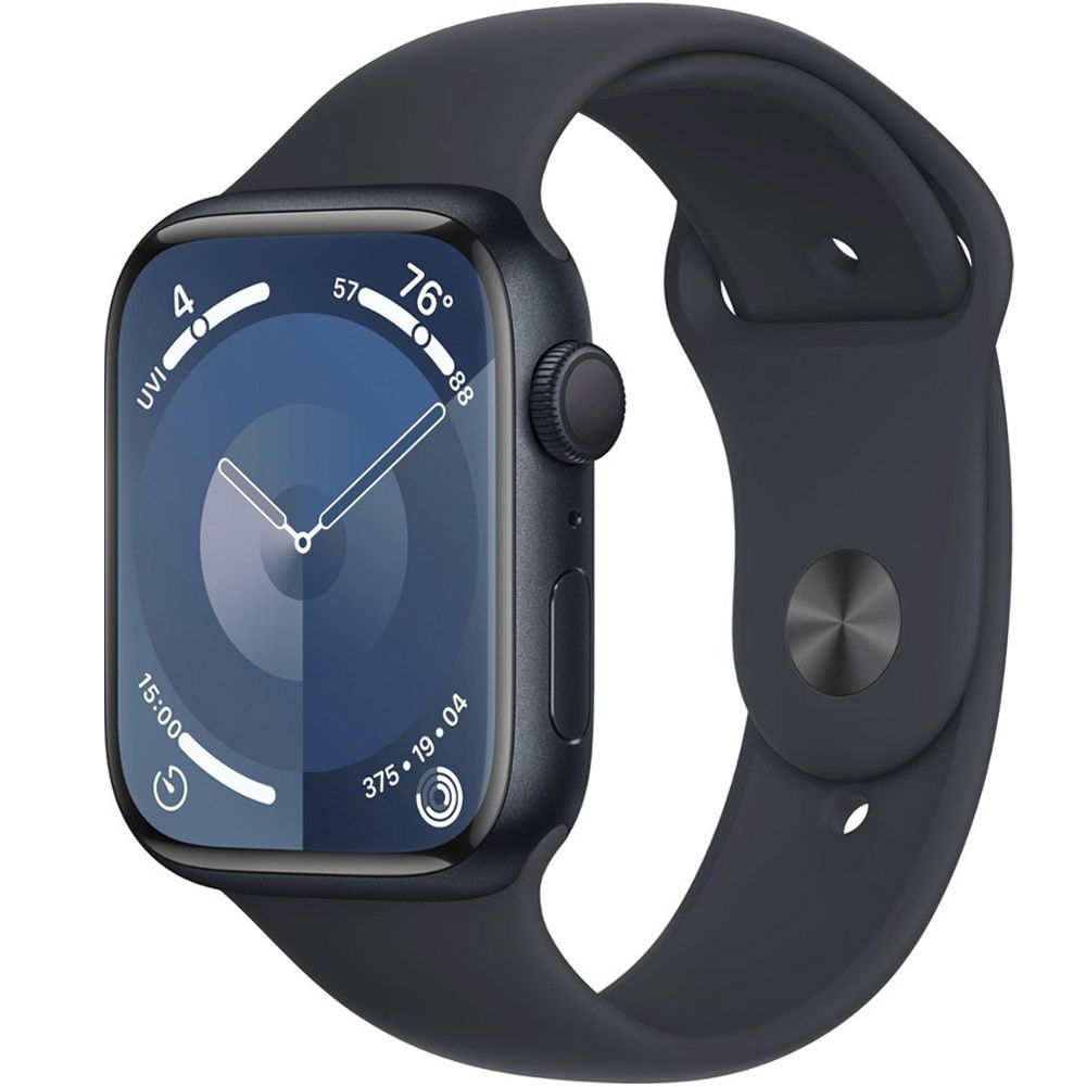 Apple Watch Serie 9 45mm Midnight Sport Band M/L (MR9A3LW/A)