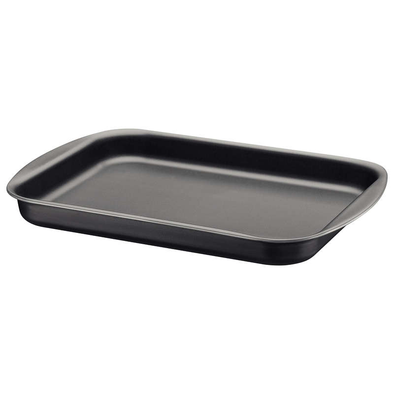 Asadera Rectangular Lisa Brasil Tramontina Negro 40 Cm 3,8 L
