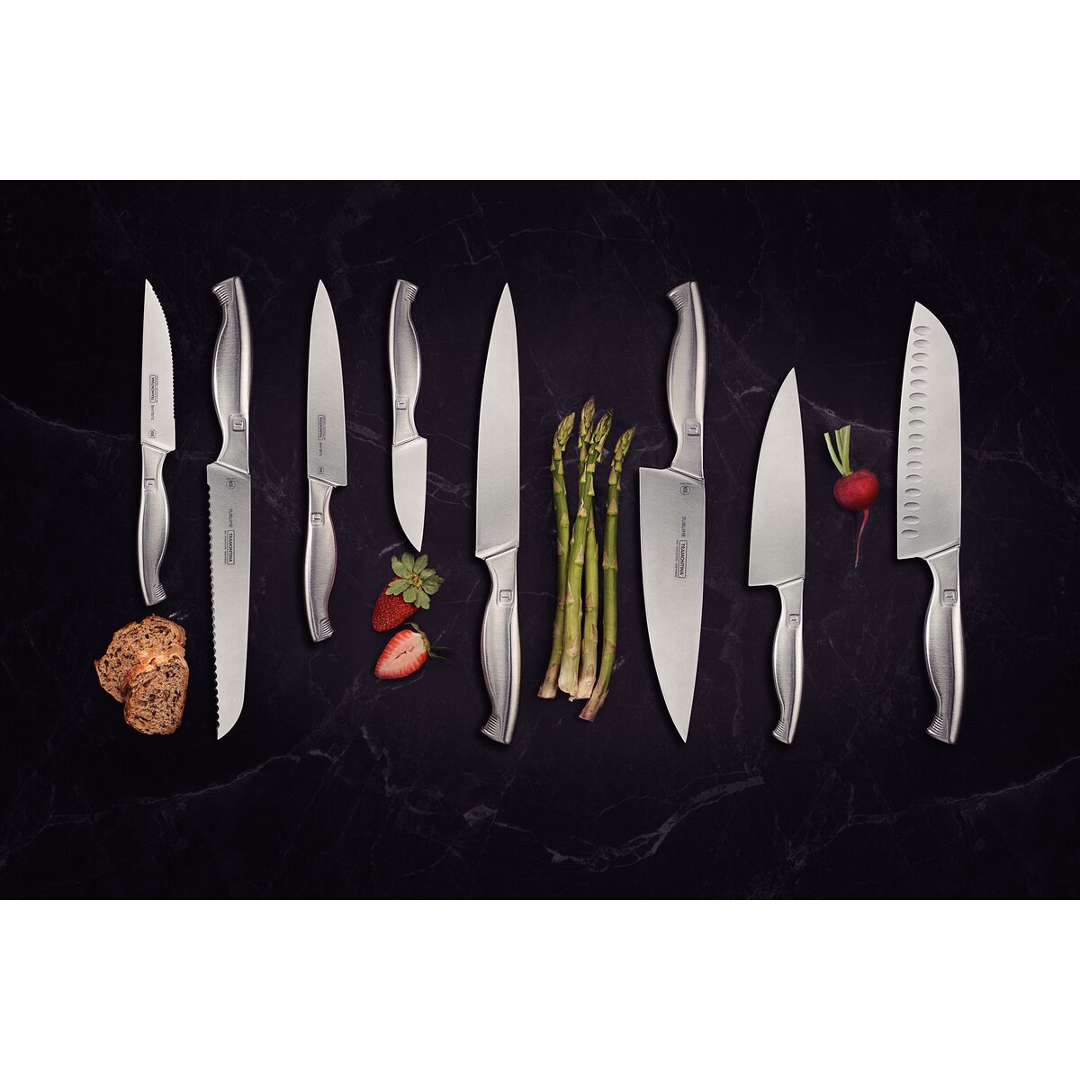 Cuchillo Chef 8" En Acero Inoxidable Sublime Tramontina — foto 3