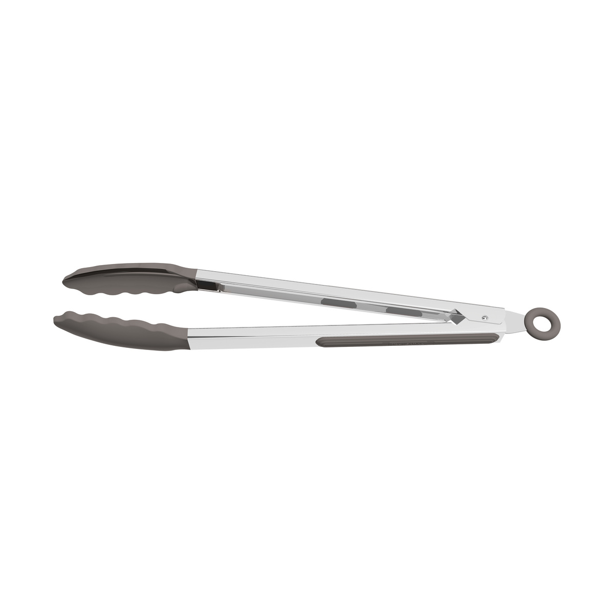 Pinza Multiuso Tramontina Softta de Silicona Gris 33,9 cm
