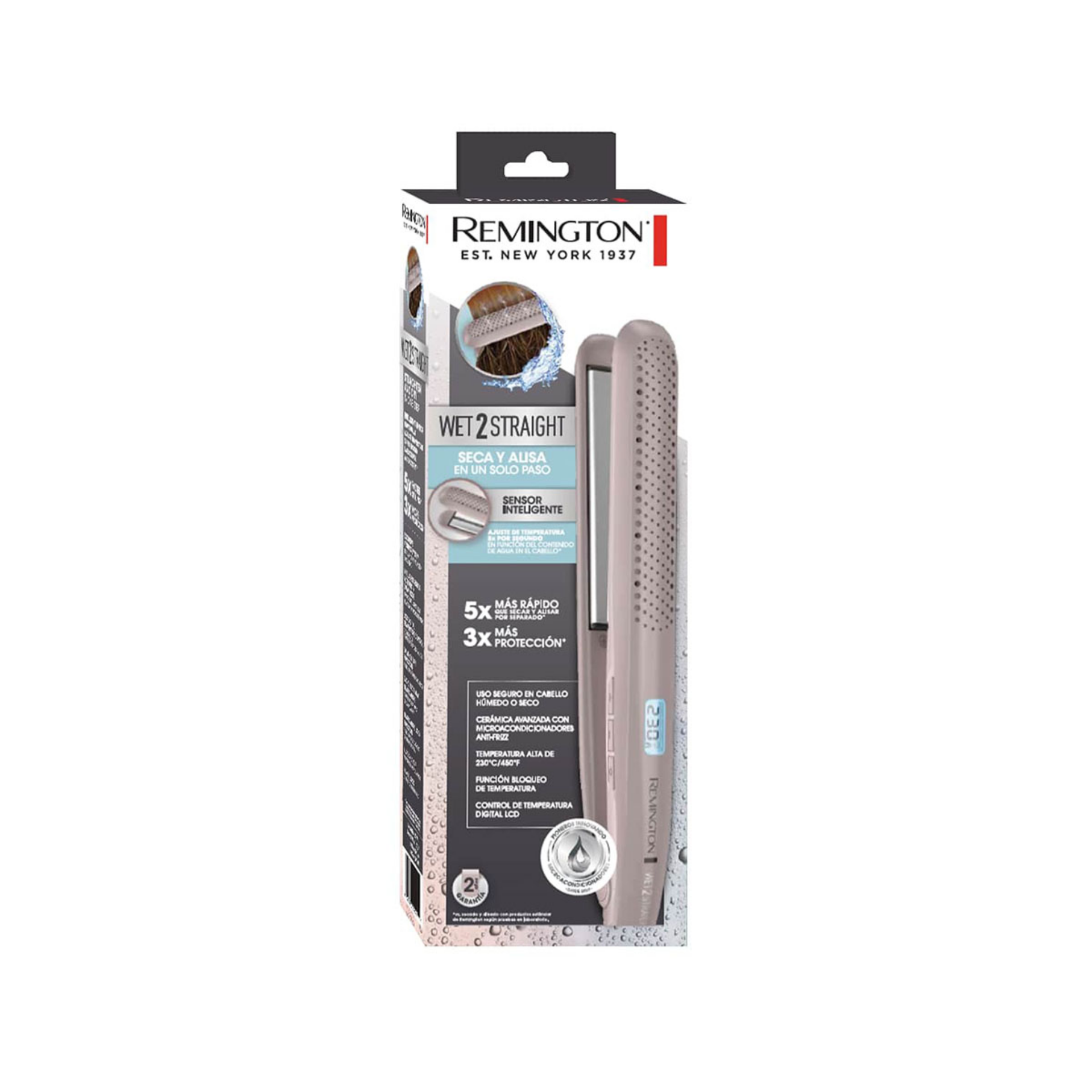 PLANCHITA DE PELO REMINGTON WET2STRAIGHT - S27A