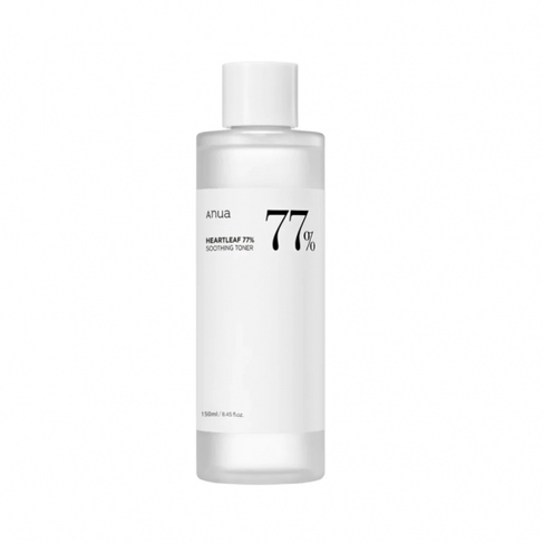 TÓNICO FACIAL ANUA HEARTLEAF 77% SOOTHING TONER - 150ML