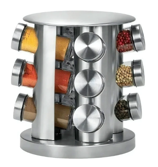 Set Croix de 12 especieros con base giratoria modelo CME-033