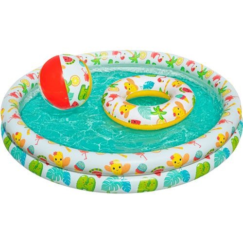 Pileta inflable Bestway infantil c/accesorios 137 L 51124