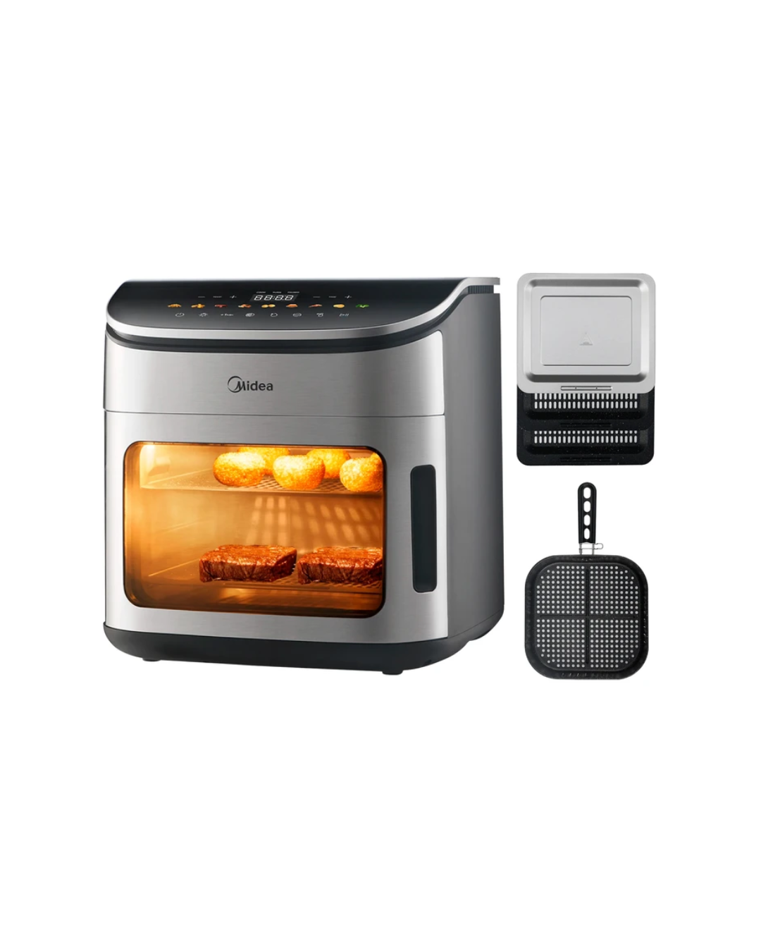Freidora Midea sin aceite 12 litros digital MFCY120K