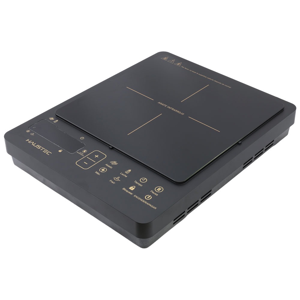Placa Haustec Vitrocerámico 1h 8 Pot 4 Program HAANAFVI-1HSN