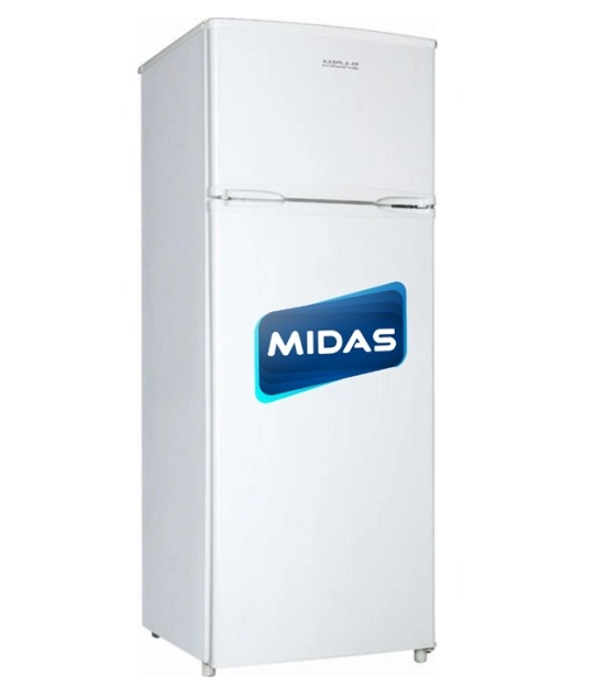 Heladera Midas 350 litros color blanco frio húmedo