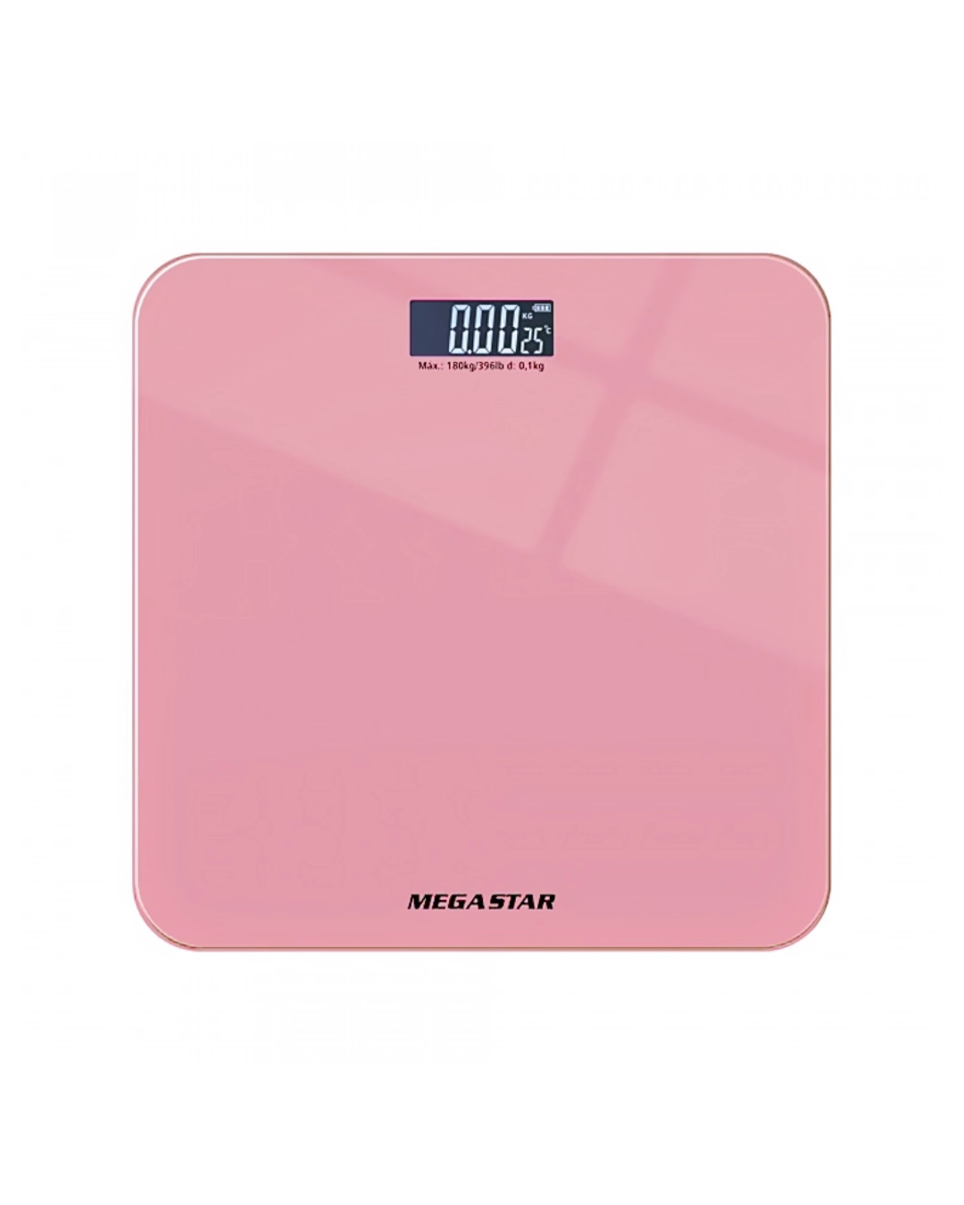 Balanza Megastar 180 kilos rosado CR3350