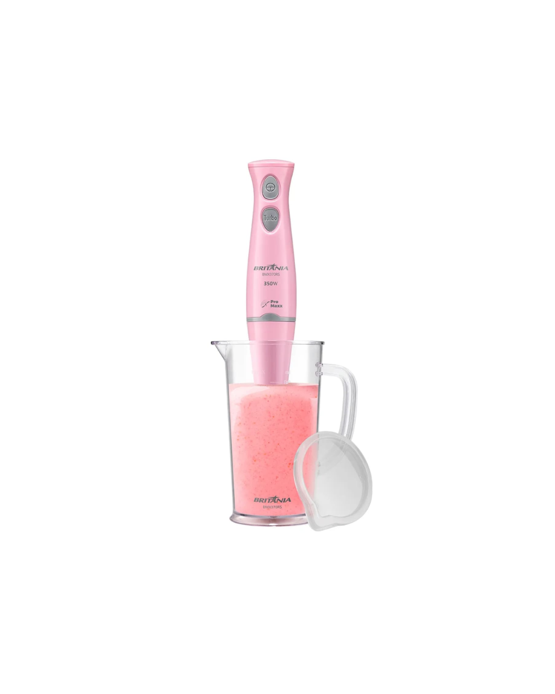 Mixer Britania 350w rosado modelo BMX370RS