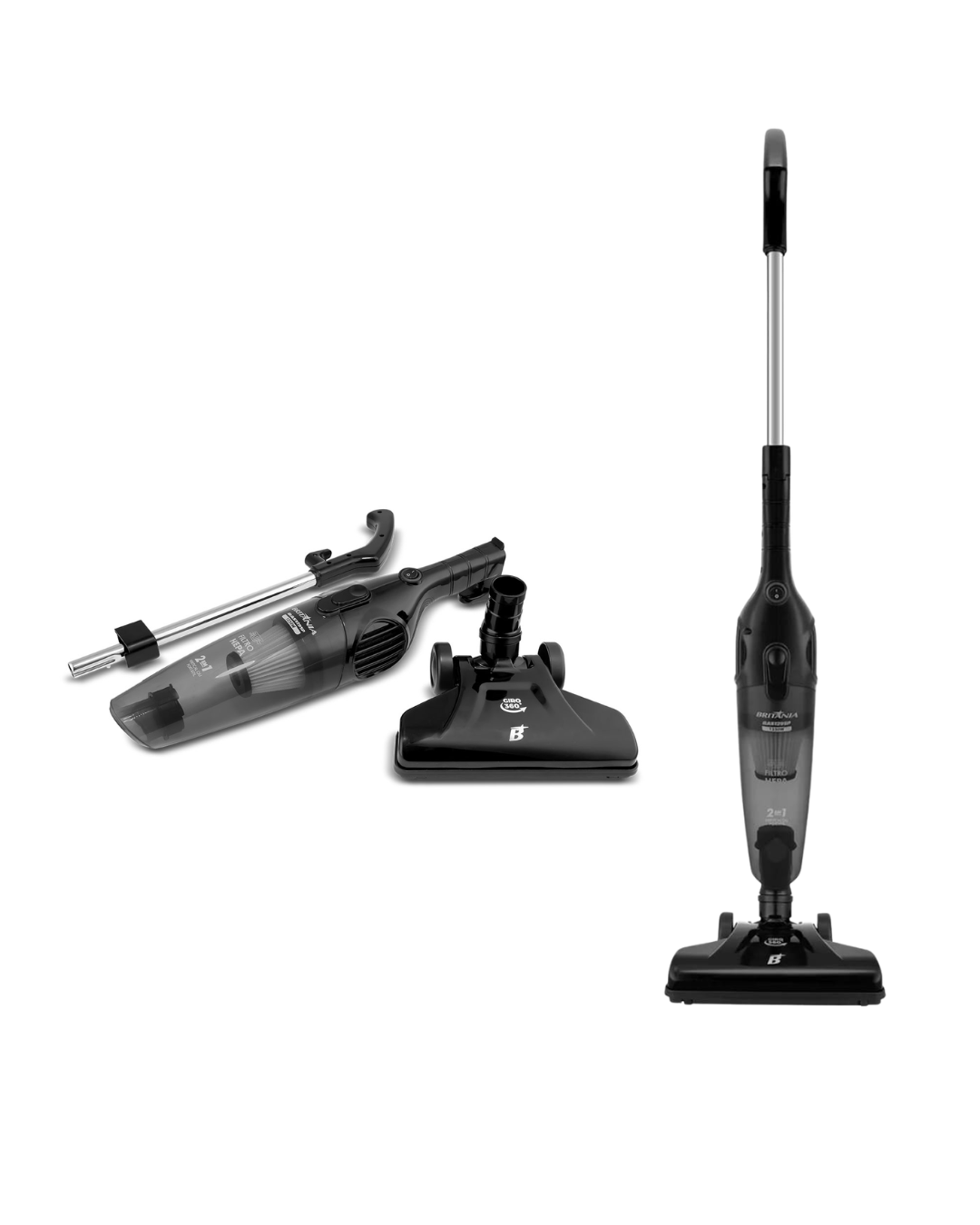 Aspiradora Britania 1350w 2 en 1 modelo BAS1295P