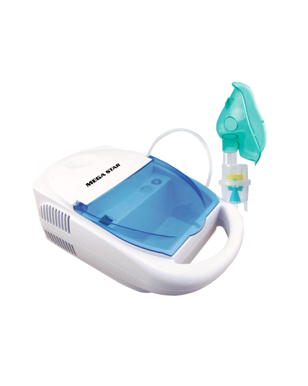 Nebulizador Megastar a pistón c/ 2 mascarillas modelo NRA72A