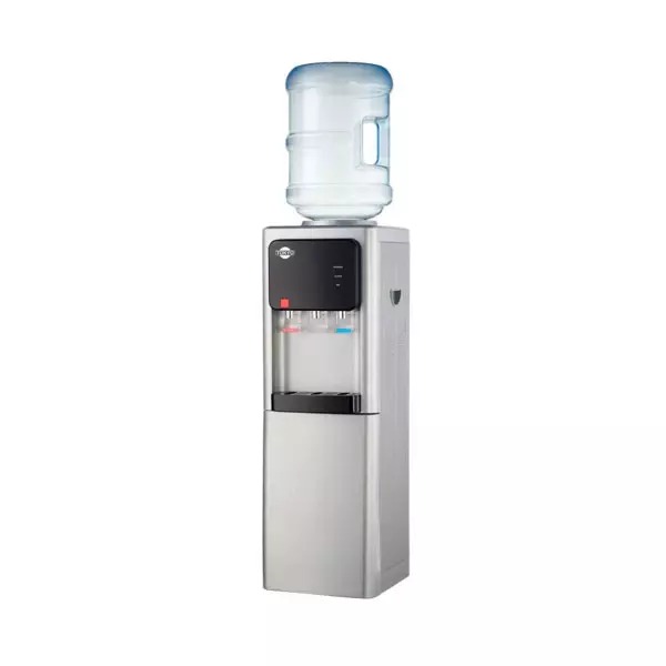 Bebedero Tokyo de pie Crystal Silver Bidon Sup 3T c/com 500w