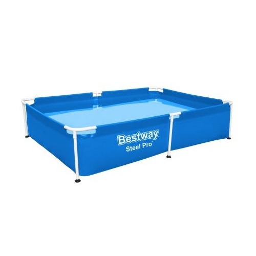 Piscina Bestway rectangular estructura metálica 1000lt 10473