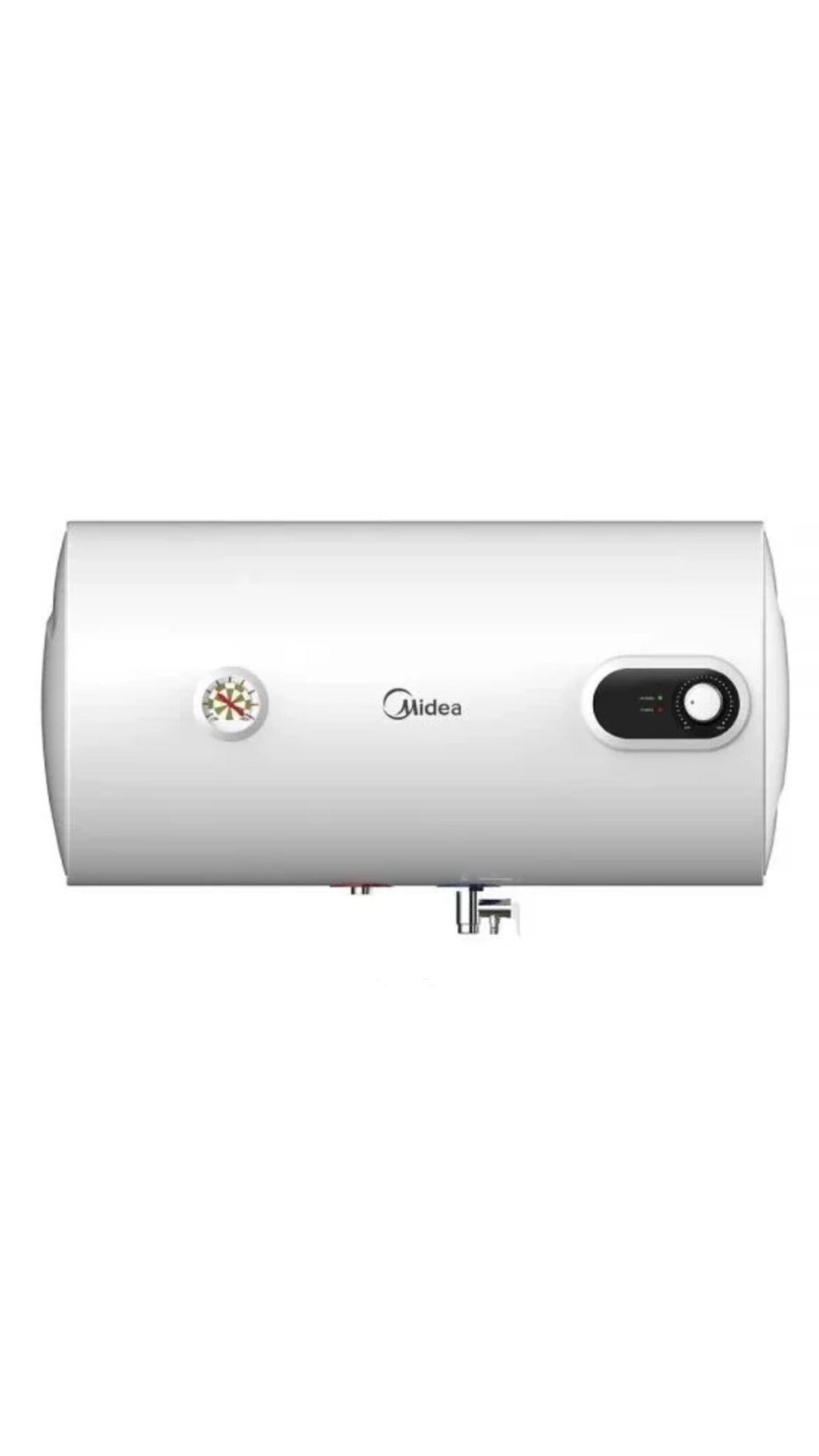 Водонагреватель Midea, бойлер 50 л, горизонтальный, D5015H