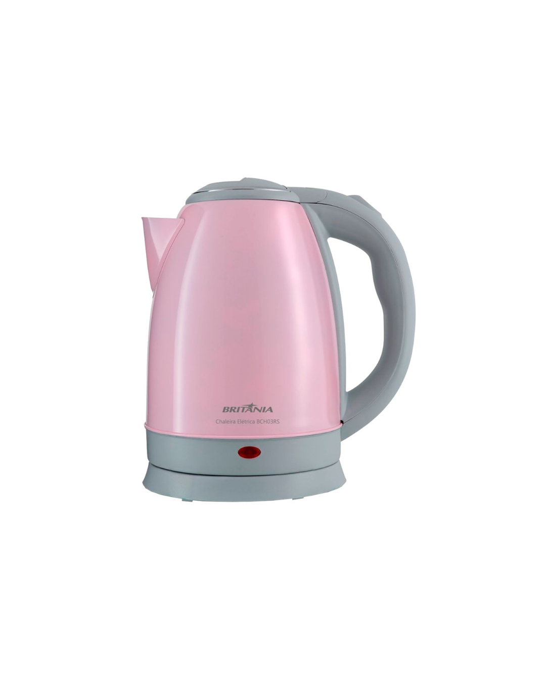 Hervidora Britania inox/rosado modelo BCH03RS