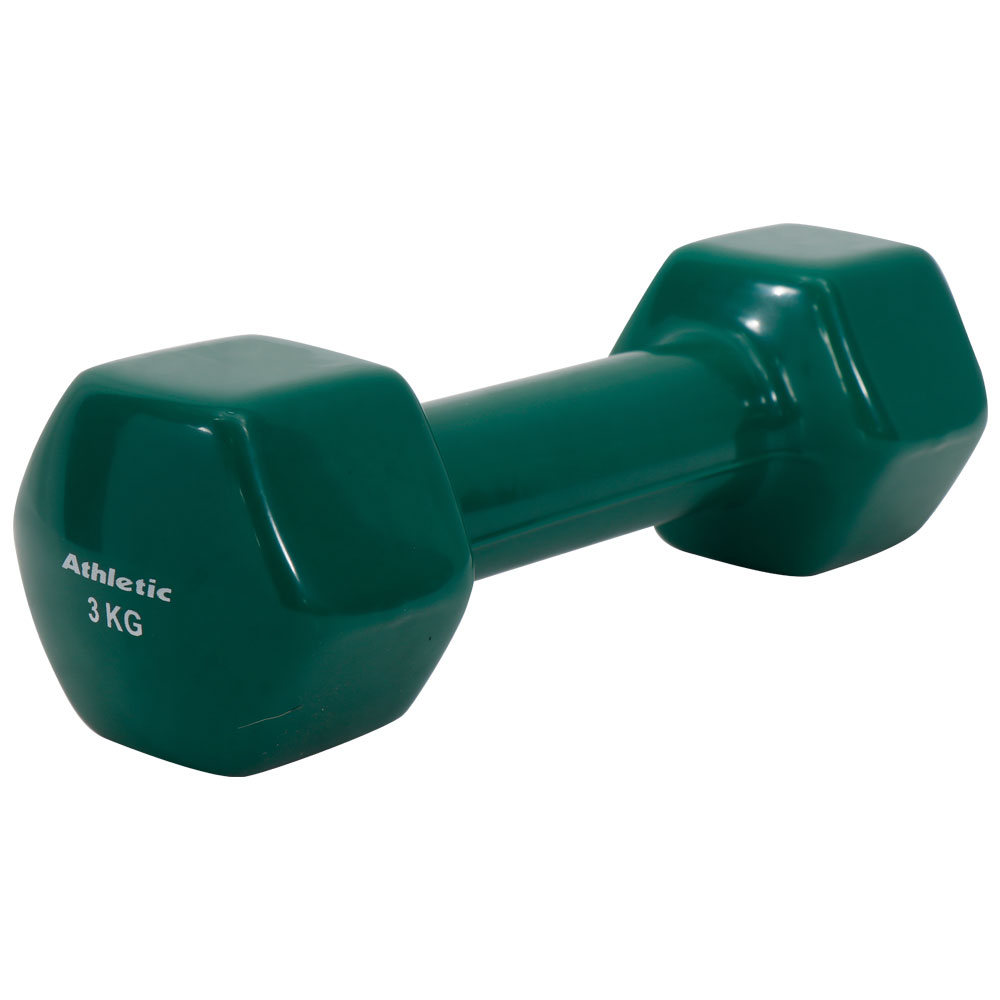 Mancuerna de vinilo athletic 3kg