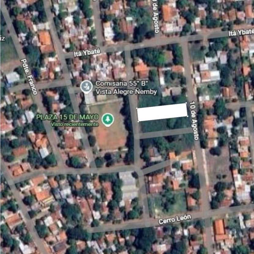 Imagen 1 de Terreno de 720 m2 en Ñemby Vista Alegre