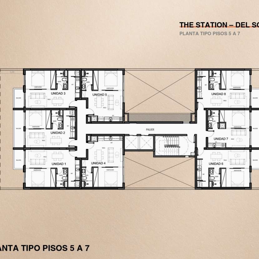 Imagen 6 de Departamentos de 2 dormitorios en The Station del Sol