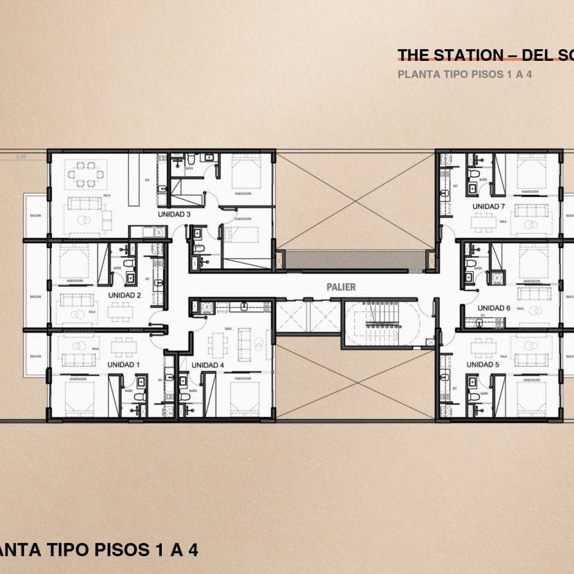 Imagen 5 de Departamentos de 2 dormitorios en The Station del Sol