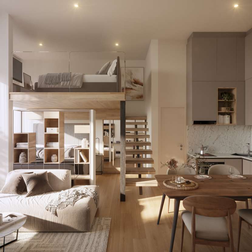 Imagen 2 de Departamento monoambiente en Star Lomas a 100 metros del shopping del Sol