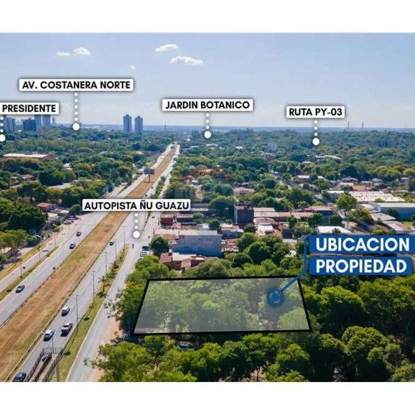 Imagen 4 de Terreno en esquina sobre Av. Ñu Guazú de 1.800 m2